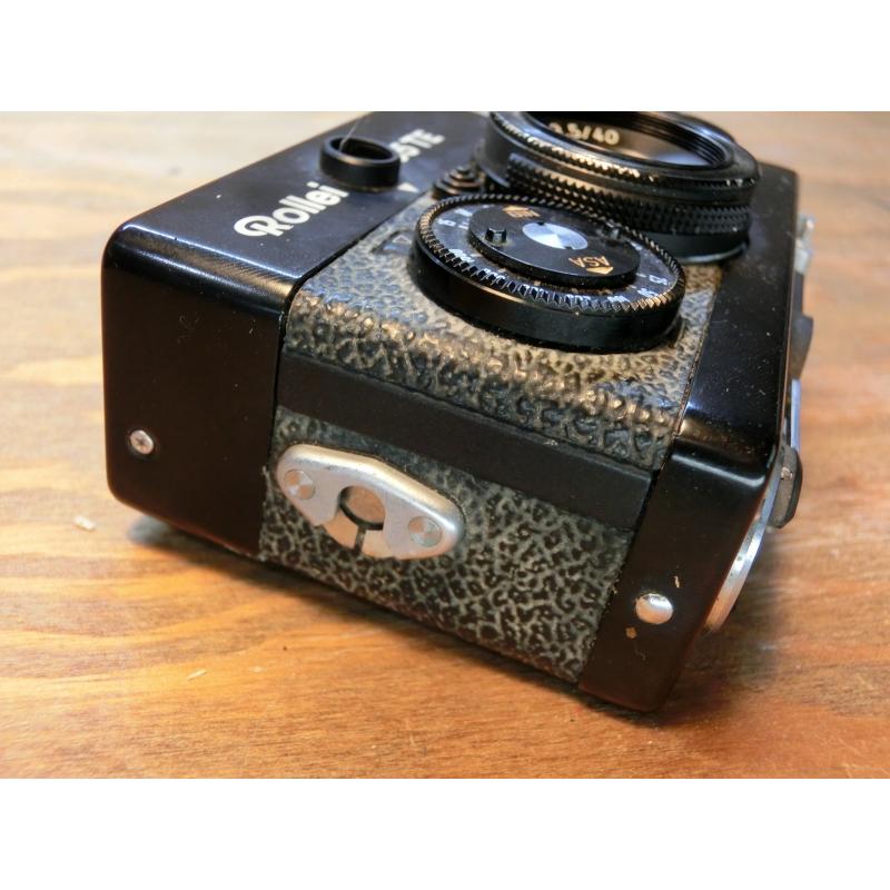 7187 良品 ローライ Rollei 35 TE 露出計OK ブラック | Rollei | 02