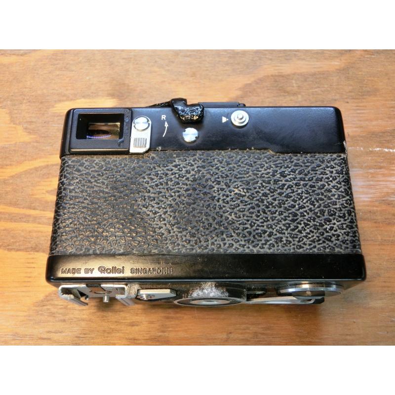 7187 良品 ローライ Rollei 35 TE 露出計OK ブラック | Rollei | 07