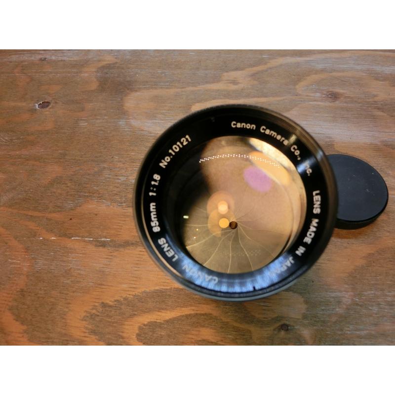 7228 希少 Canon LENS 85mm 1.8 ライカ Lマウント | キヤノン | 02