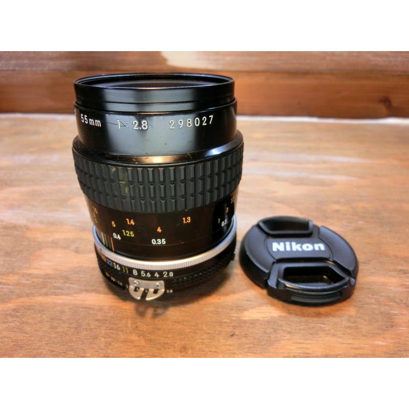 7339 Nikon Ai-s Micro NIKKOR 55mm 2.8 | ニコン