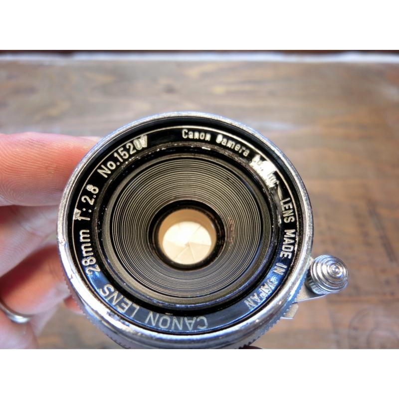 7351 希少 Canon LENS 28mm 2.8 ライカ Lマウント | キヤノン | 01