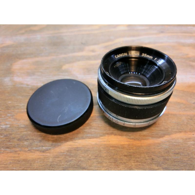 7371 Canon LENS 35mm F2.8 ライカ L39マウント | キヤノン