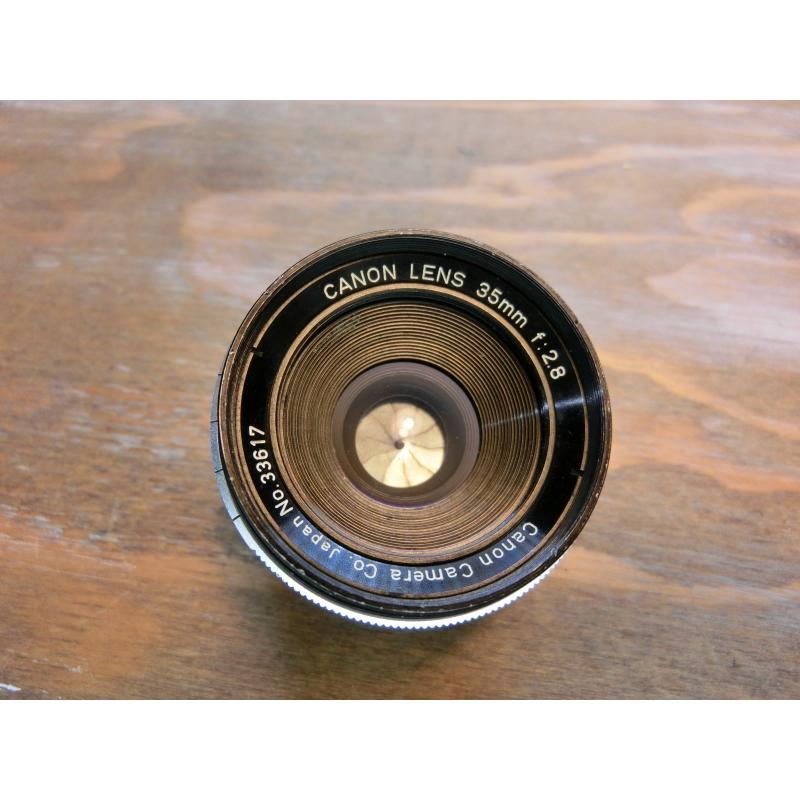 7371 Canon LENS 35mm F2.8 ライカ L39マウント | キヤノン | 01