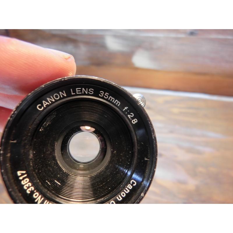 7371 Canon LENS 35mm F2.8 ライカ L39マウント | キヤノン | 03