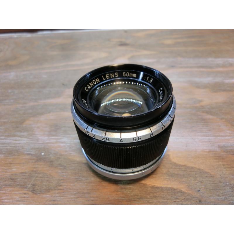7373 Canon LENS 50mm 1.8 ライカ L39マウント | キヤノン