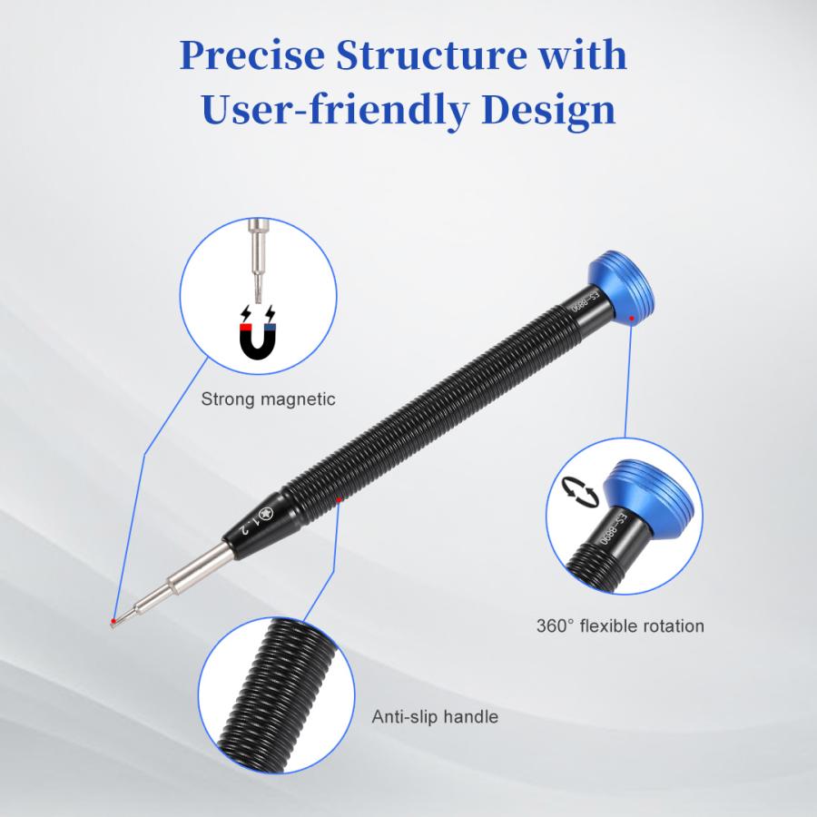 Ecooper ES-8890 2D ドライバー iPhone・Android対応 繰り返し使用する方 プロユース向け +1.5/PH000 Y0.6/Y000 ★0.8/P2 | Apple | 03