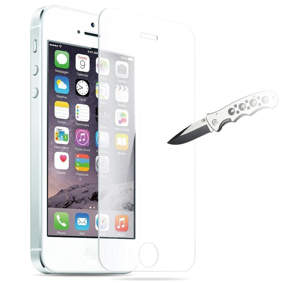 iPhone 強化ガラスフィルム 9H硬度 0.26mm iPhone 各機種対応 貼付け簡単 高透過率 保護フィルム 撥油性 指紋防止 気泡防止 | ブランド登録なし | 03