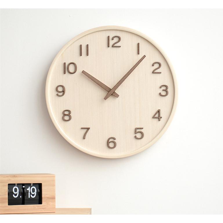 壁掛け時計 掛け時計 壁掛け おしゃれ 静音 デジタル 北欧 天然木製 全木製 クロック 時計 インテリア飾り リビング 子供部屋 引越し祝い 新築祝い Jxa222 あいファミリー1号店 通販 Yahoo ショッピング