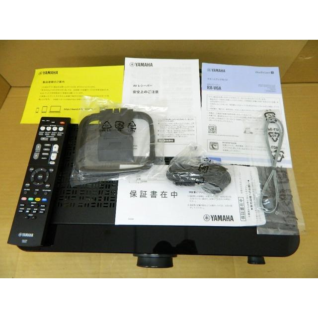送料無料 展示品（未使用） メーカー保証有 ヤマハ RX-V6A 7.1ch  