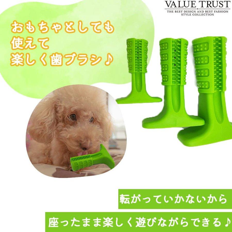 犬 噛む おもちゃ 歯ブラシ ペット用 犬用 ワンちゃん 歯磨き