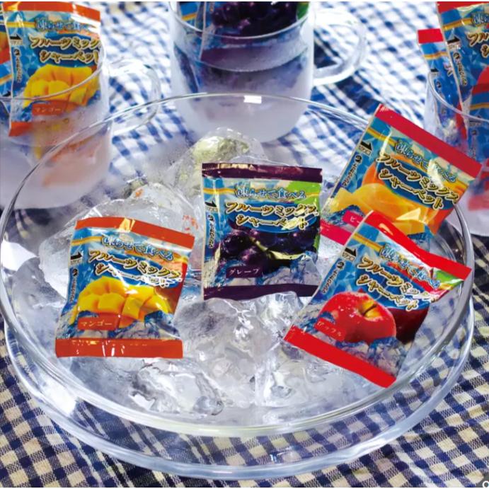 【30個】凍らせて食べるフルーツミックス アソート 冷凍フルーツ ひんやりリフレッシュ ピーチ マンゴー アップル オレンジ メロン パイン | ブランド登録なし | 01