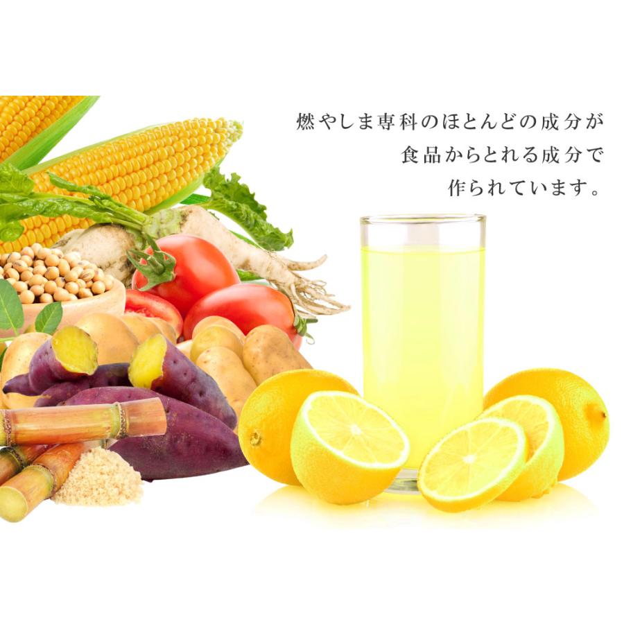 燃やしま専科 レモン風味 500ｇスポーツドリンク 粉末 パウダー 粉 クエン酸 ドリンク ダイエット サプリメント マルチビタミン |  | 02