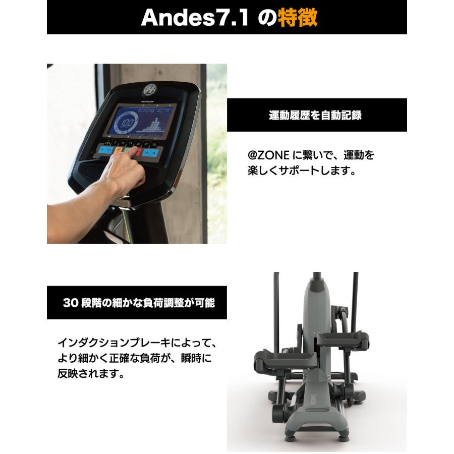 ジョンソンヘルステック エリプティカル クロストレーナー