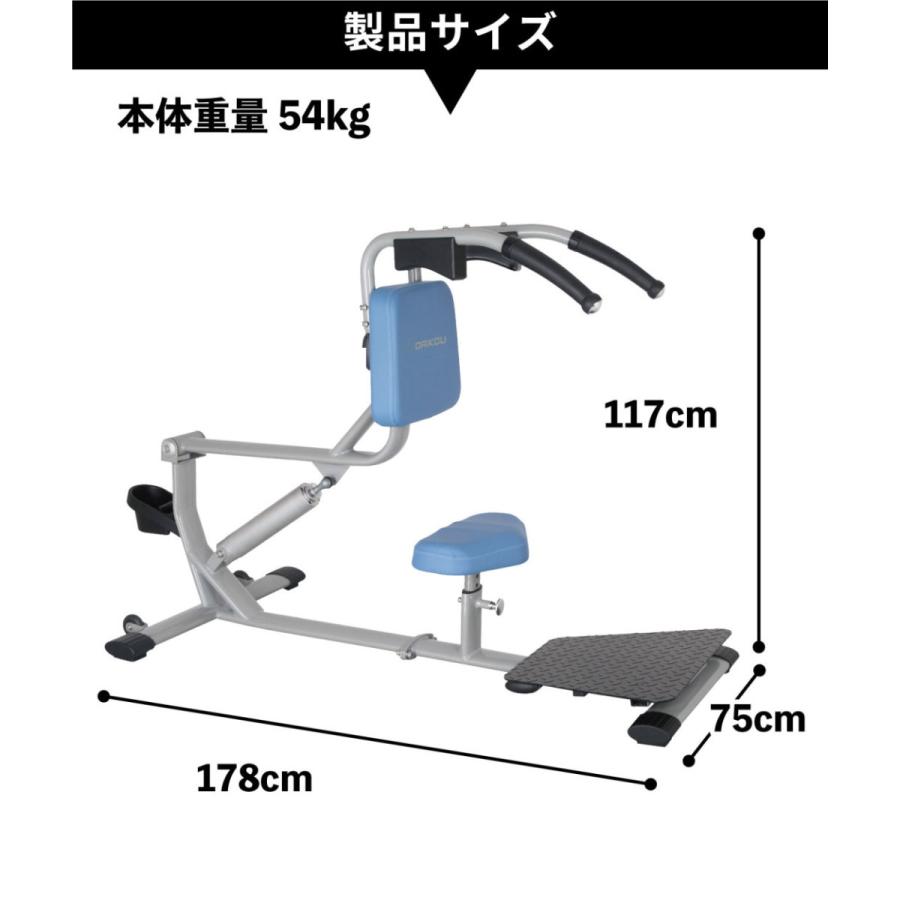DAIKOU（ダイコー） スタンディングレッグレイズ 油圧マシン DK-675