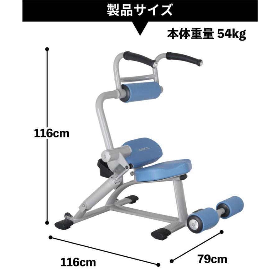 DAIKOU（ダイコー） アブドミナルクランチ 油圧マシン DK-676 機能訓練