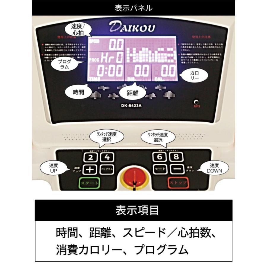 DAIKOU ウォーキングマシン 高齢者 電動ウォーカー 歩行訓練 リハビリ