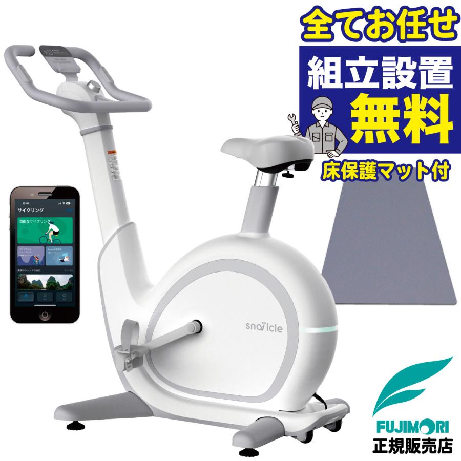 FUJIMORI フィットネスバイク 電動 AI機能 エアロ ZWIFT 静音 FUJIMORI フィットネスバイク 電動 AI機能 エアロ ZWIFT 静音