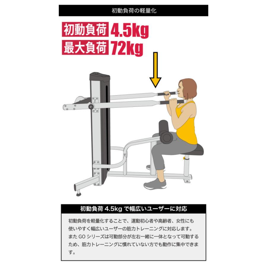 ラットプルダウン ウエイトマシン 業務用 ホームジム GO-S33