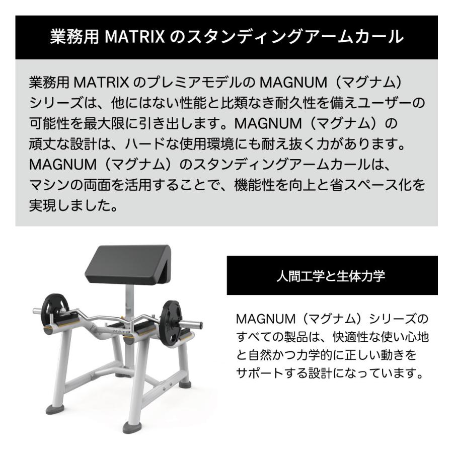スタンディングアームカール MG-A71 業務用 トレーニングベンチ ホーム