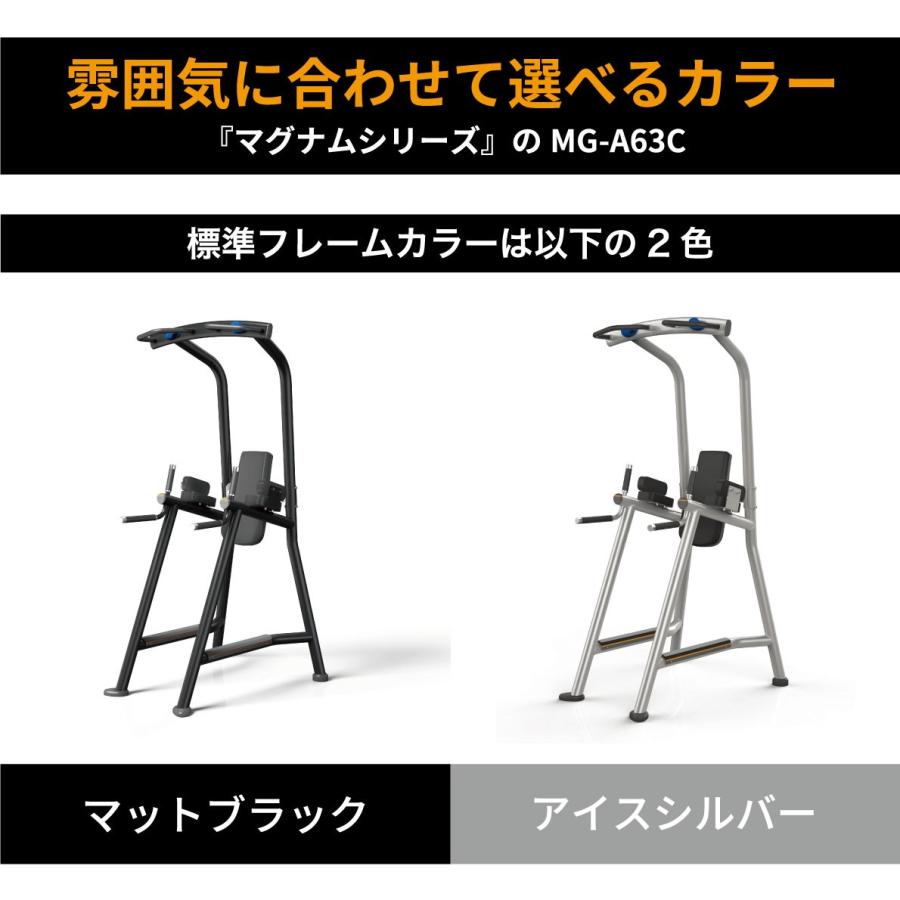 バーティカルニーレイズ MG-A63C チン 懸垂 業務用 ウエイト