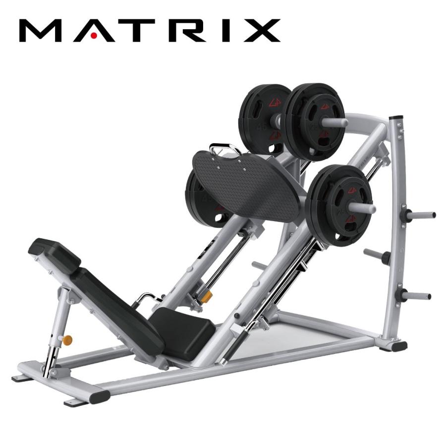 ウエイトマシン 業務用 ホームジム 45°レッグプレス MG-PL70 プレートロード ジョンソンヘルステック MATRIX｜ifitness-shop｜02