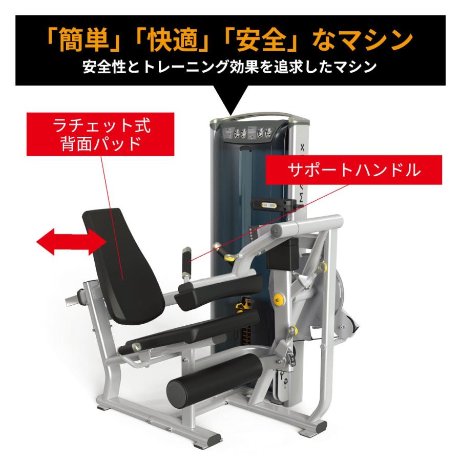 レッグエクステンション レッグカール ウエイトマシン 業務用 ホーム