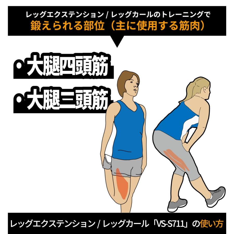 レッグエクステンション レッグカール ウエイトマシン 業務用 ホーム