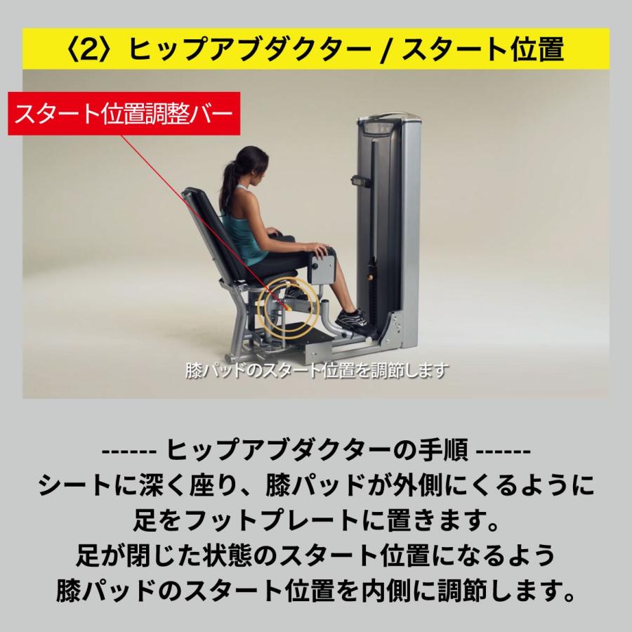 ヒップアブダクター アダクター ウエイトマシン 業務用 ホーム