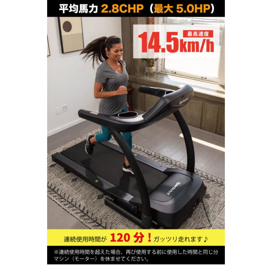 FUJIMORI（フジモリ） ランニングマシン 電動 折り畳み ルームランナー 