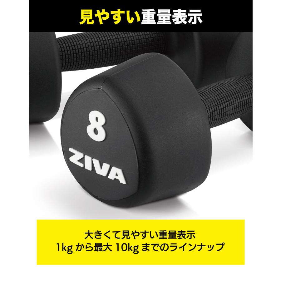 7kgダンベル ダンベル DUMBBELL 20個 10ペアセット 1kg-10kg 鉄アレイ