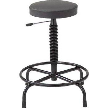 TRUSCO(トラスコ) 作業用チェア ガス調整式 Φ315×H490ー660 L-250 | 