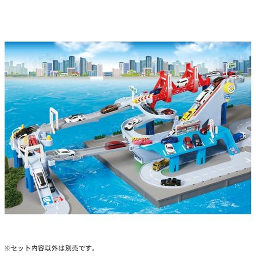 タカラトミー コースがのび〜る！2WAYにぎやか高速どうろ｜トミカ