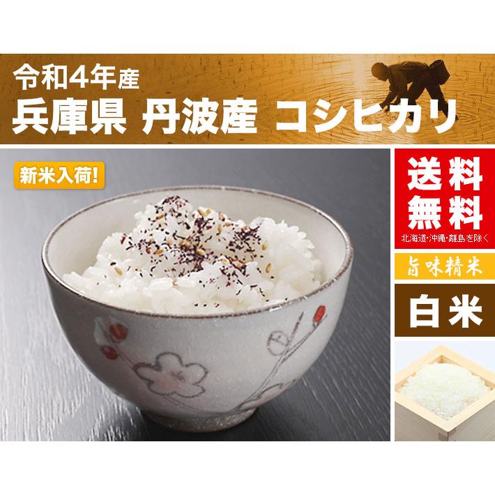 メーカー包装済】 兵庫県丹波産 農薬不使用コシヒカリ玄米５㎏ 令和４