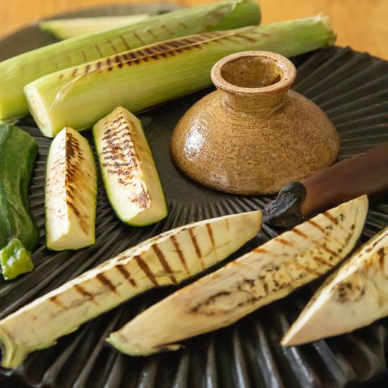 長谷園 公式限定 味噌焼き器 黄瀬戸 小 卓上グリル 日本製 陶製 陶器