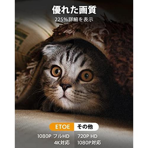 ETOE プロジェクターAndroid TV 10.0 Netflix搭載 フルHD 1080p 5GWiFi