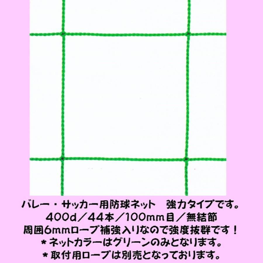 バレーボール その他バレーボール用品バレー サッカー用防球ネット 強力タイプ 幅１７ｍ１ｃｍ １８ｍ 高さ１０ｍ１ｃｍ １１ｍタイプ