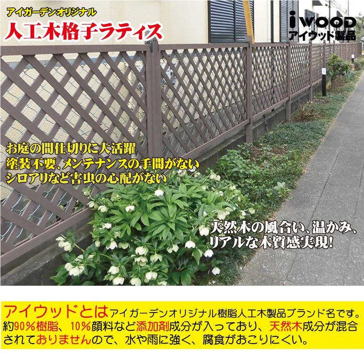 igarden（アイガーデン） アイウッド 格子ラティス 人工木製