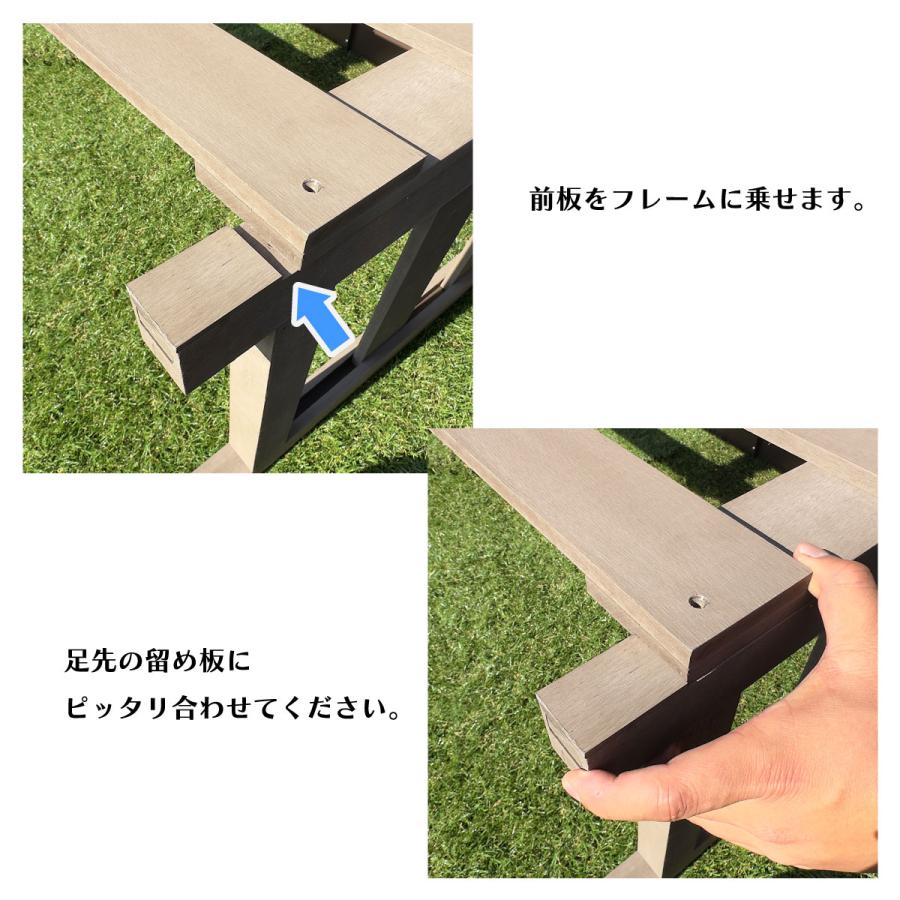 igarden（アイガーデン） 室外機カバー ダークブラウン 人工木 アルミ