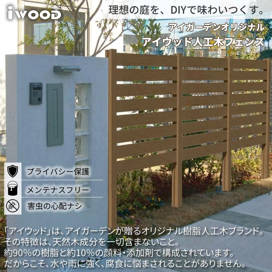 igarden（アイガーデン） ボーダーフェンス 板材 900 長さ872x85x厚み