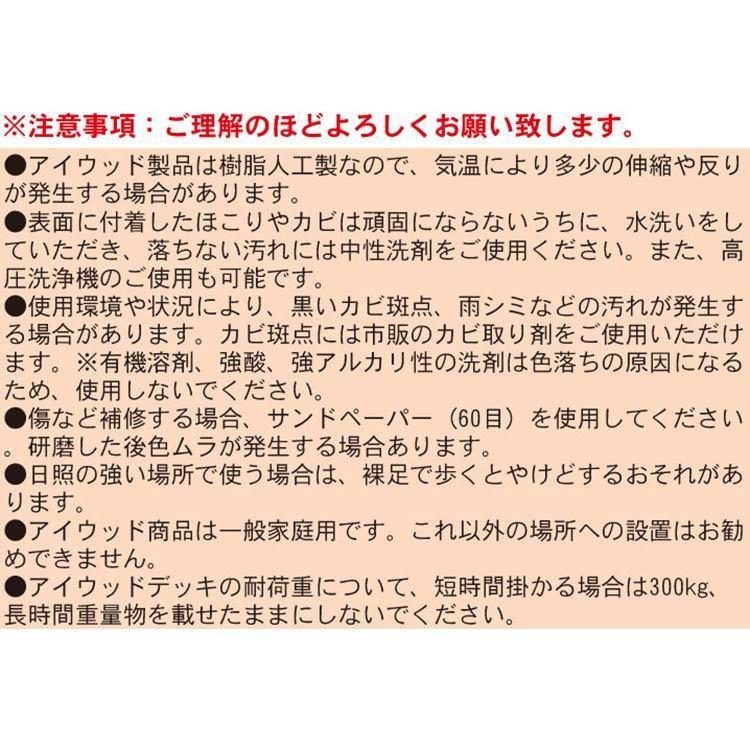 初回限定 アイウッドデッキplus オープンタイプセット ナチュラル 1点セット 0 25坪 日本全国送料無料 Www Kingfishswimming Com