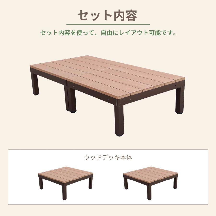 アイガーデン　人工木 ウッドデッキ igarden（アイガーデン） 5/8〜発送 ウッドデッキ 人工木 60系 1点