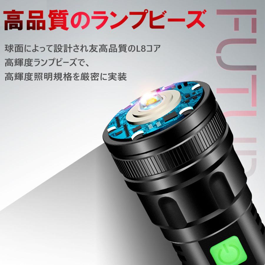 LED懐中電灯 USB充電式 ハンドライト ミニ型 led懐中電灯 LED懐中電灯 USB充電式 ハンドライト ミニ型 led懐中電灯