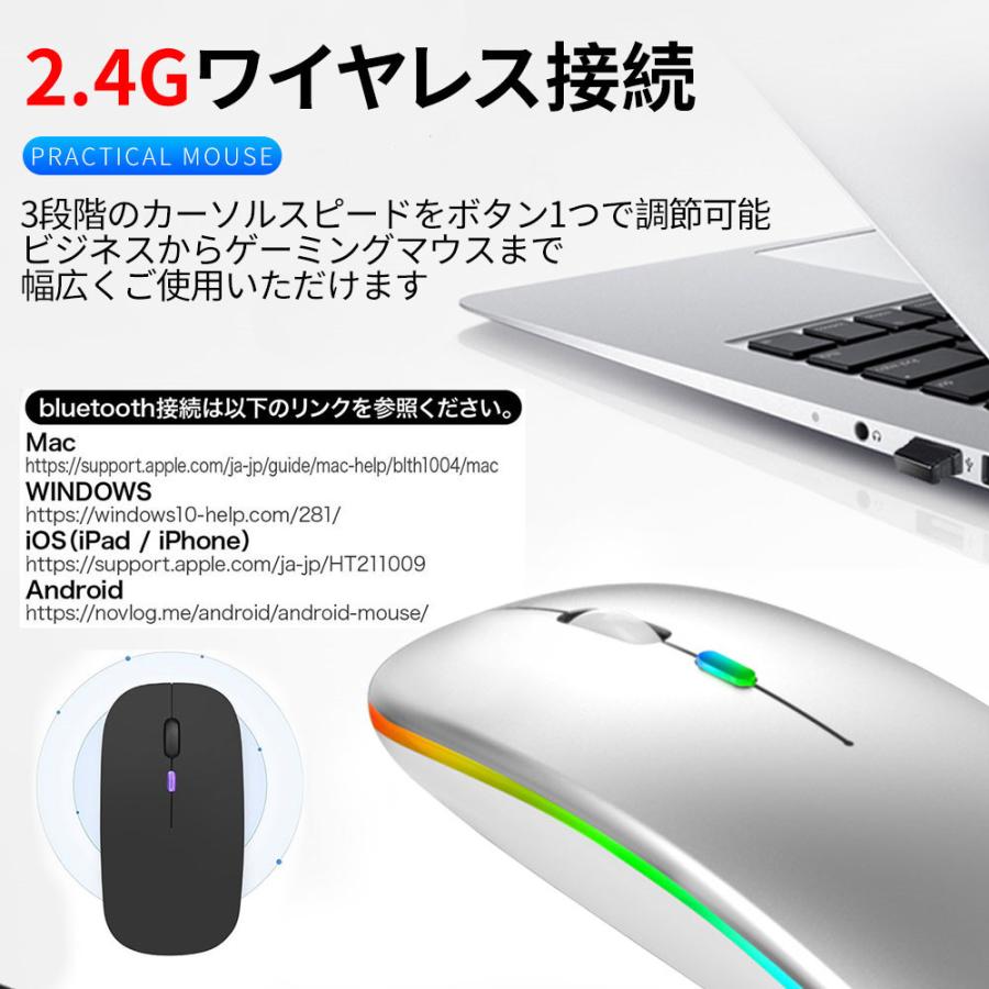 マウス Bluetooth ワイヤレスマウス 無線マウス Usb充電式 3dpiモード 小型 静音 軽量 コンパクト 持ち運び便利 2 4ghz バッテリー内蔵 D1154 Usb Gl S 二丁目商店 通販 Yahoo ショッピング