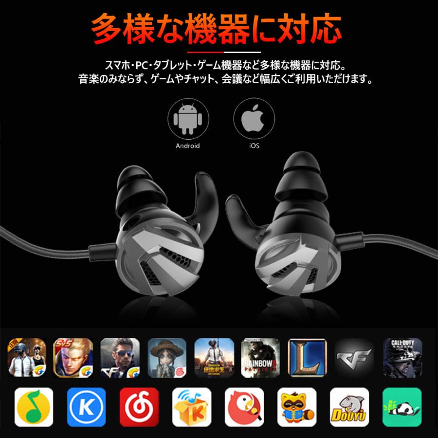 Chuchuheidiイヤホンマイク Zoom スイッチ パソコン用 マイク付き リモート フォートナイト ボイスチャット Ps4 3 5