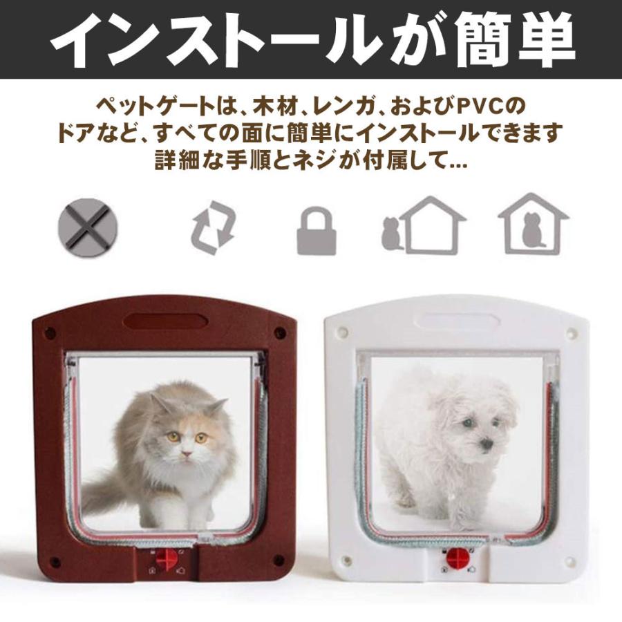 ペットドア Mサイズ ドッグ 犬 いぬ 出入り口 ペット用品 猫用ドア ペット用 キャットドア 小型犬 扉 勝手口 猫ドア Alw Kl Gd M 猫