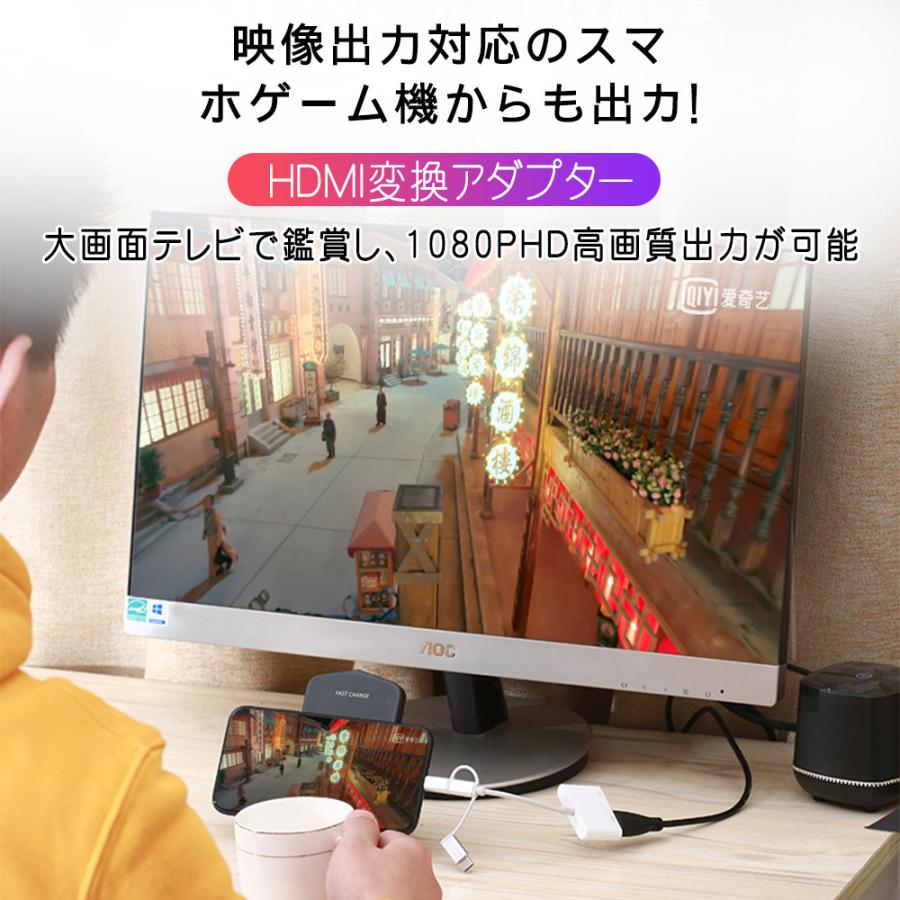 Hdmi変換ケーブル Avアダプタ テレビ接続ケーブル プロジェクタ 変換アダプタ Pc Hdmi変換ケーブル 高画質 Iphone Ipad D851 Usb Wh 二丁目商店 通販 Yahoo ショッピング