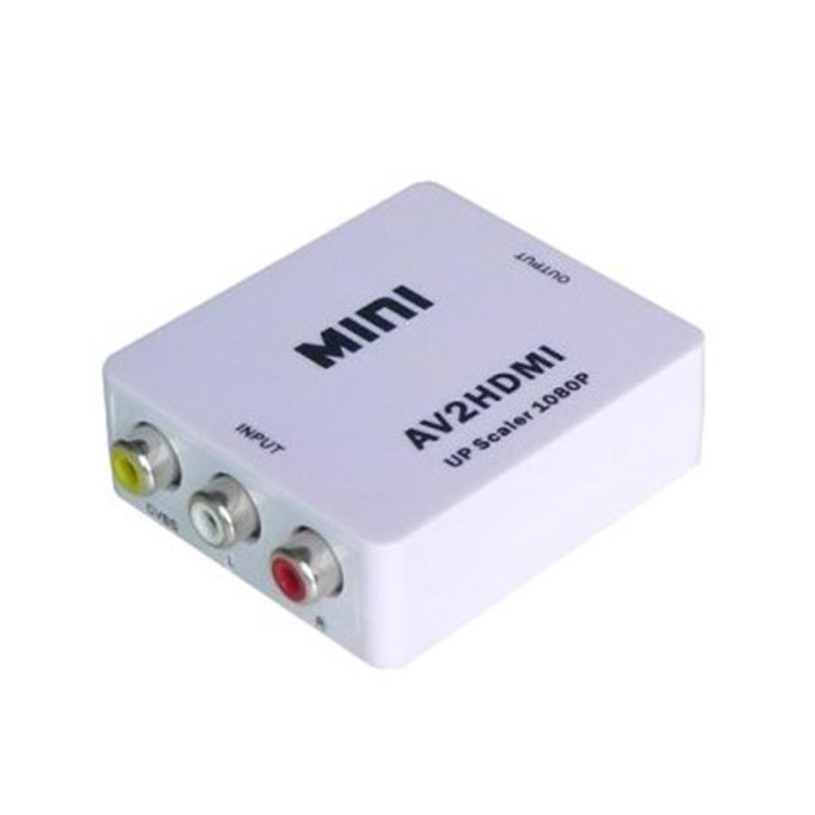 AV to ◇限定Special Price HDMI コンポジット RCA 変換 電源 RCA入力→HDMI出力 出力 2AV 変換アダプタ 変換器  コンバーター