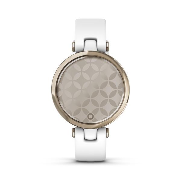 大人気 ＼取説サービス／ スマートウォッチ ガーミン GARMIN Lily Sport White/Cream Gold (010-02384-40) 睡眠計 通知機能 天気 ウォーキング ランニング ヨガ 【2906556547】(14900円)