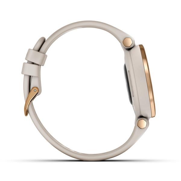 ＼取説サービス／ スマートウォッチ ガーミン GARMIN Lily Sport Light Sand/Rose Gold (010-02384-41) 通知機能 天気 心拍計 睡眠計 タッチスクリーン 