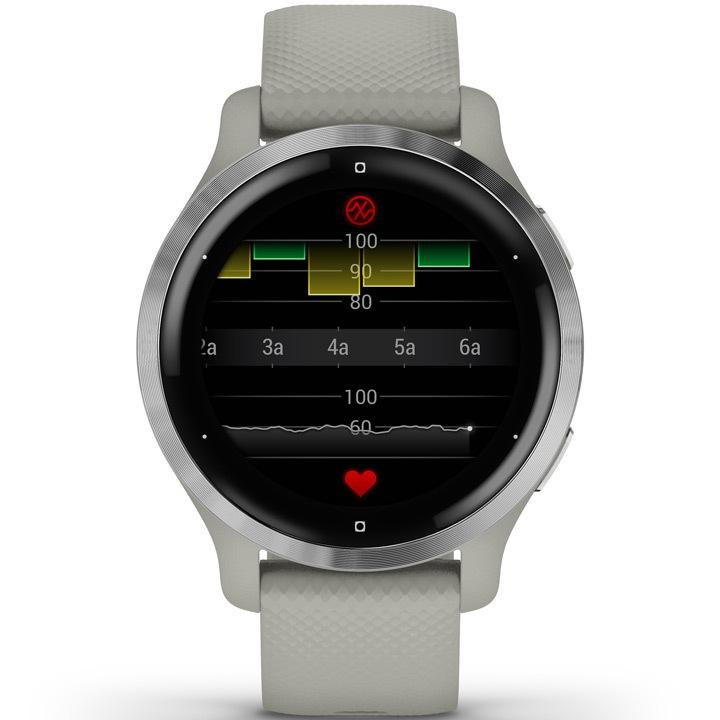 GPSスマートウォッチ ガーミン GARMIN Venu 2S Mist Gray/Silver (010-02429-62) Suica対応 通知機能 音楽保存 【取説サービス】 GPSスマートウォッチ ガーミン GARMIN Venu 2S Mist Gray/Silver (010-02429-62) Suica対応 通知機能 音楽保存 【取説サービス】